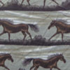 Horses 302 Printed Fleece Fabric