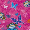 Monkeys 506 Printed Fleece Fabric