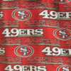 NFL 49ers Printed Fleece Fabric