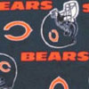 NFL Bears 3 Printed Fleece Fabric