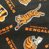 NFL Bengals Printed Fleece Fabric