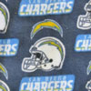 NFL Chargers Printed Fleece Fabric
