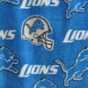 NFL Lions Printed Fleece Fabric