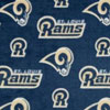 NFL Rams Printed Fleece Fabric