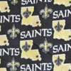 NFL Saints Printed Fleece Fabric