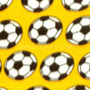 Sports 305 Yellow Gold Printed Fleece Fabric