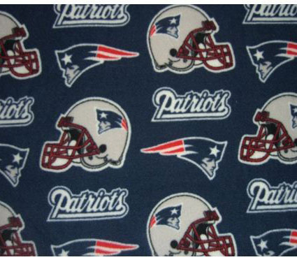 NFL Patriots 2 Printed Fleece Fabric