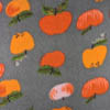 Apples Grey  Anti-Pill Plush Fleece