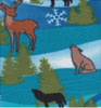 Outdoors Alaska Blue Double Brushed Fleece