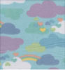 Kids Cloudy Blue Double Brushed Fleece