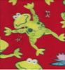 Kids Kermit Red Double Brushed Fleece