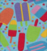Kids Popsicle Aqua Double Brushed Fleece
