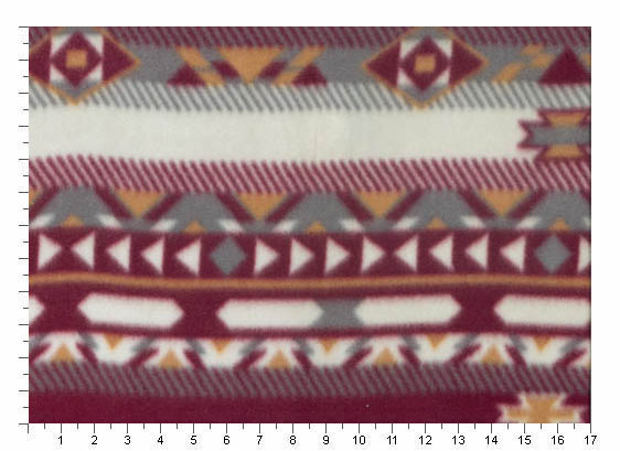 Aztec 103 Printed Fleece Fabric