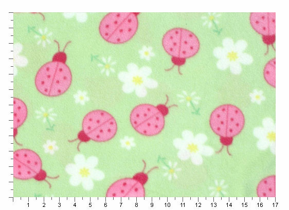 Insects 114 Printed Fleece Fabric