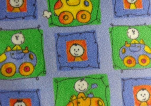 Kids 513 Printed Fleece Fabric